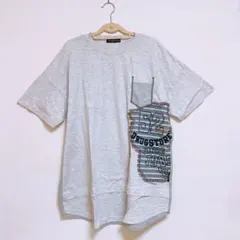 drug store’s Tシャツ チュニック カットソー 綿100% グレーのサムネイル