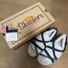 SKECHERS REGGAES サンダル ネイビーのサムネイル