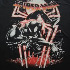 MARVEL Spider-Man Tシャツ ブラック XLのサムネイル