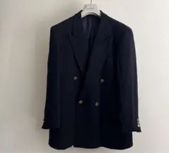 フランス LANVIN ランバン ブレザー ジャケット 紺