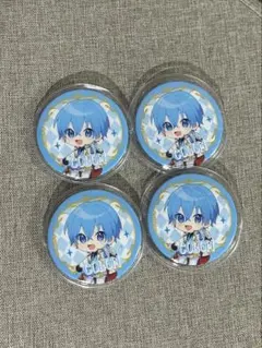 ころん 缶バッジ 4個セット