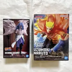 NARUTO　うちはサスケ　うずまきナルト　２体セット