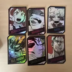 ヒロアカ ホロカードコレクション 6枚セット