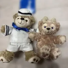ダッフィー・シェリーメイ ぬいぐるみ ストラップセット