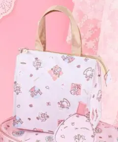 Disney　おしゃれキャット　マリー　保冷バッグ　ピンク