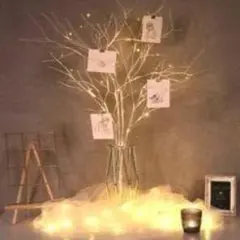 ウェルカムツリー 白樺ツリー クリスマスツリー ウェルカムスペース 飾り付け