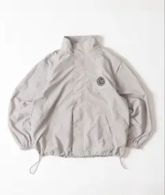 【廃版・レア】2wayスタンドネックナイロンブルゾン ライトグレー