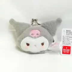 【サンリオキャラクターズ】ミルキーボアがま口ポーチ / クロミ