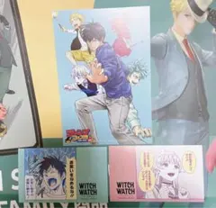 ジャンフェス ウィッチウォッチ ポストカード、名場面ステッカー
