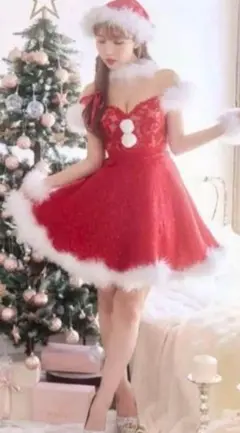 Suger 赤いサンタコスチューム XL