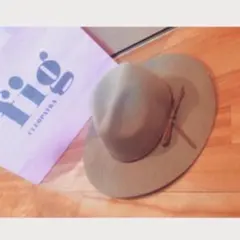 定価8640円 一回着用 casseliniウールベージュハット