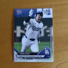 Topps now 2025年東京シリーズ 大谷翔平 第1号ホームラン