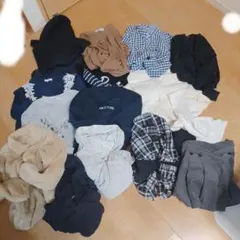 週末セールまとめ売り　女の子服セット　パーカー等全17点バラ売り❌サイズ130㎝