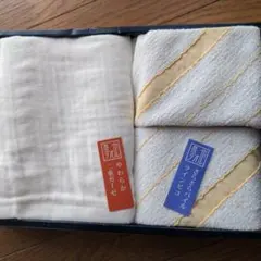 泉州タオル ハンドタオル2枚とフェイスタオル1枚