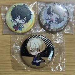ツキウタ 長月夜 神無月郁 師走駆 缶バッジ 3点セット