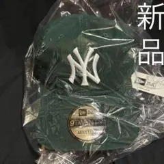 新品 未使用 NEWERA 9 TWENTY NY ダークグリーン