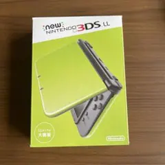 new 任天堂 3DSLL ライム×ブラック