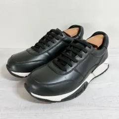 美品　ZARA ザラ　厚底　スニーカー　ブラック　黒 (26) 通勤　通学　仕事