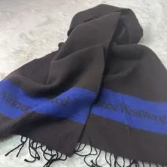 美品 Vivienne Westwood ブラウンマフラー
