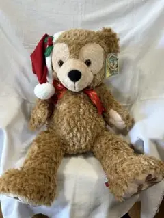 【新品未使用】厳選　ダッフィー　クリスマス　特大ぬいぐるみ Mサイズ　初代 ダッフィー＆フレンズ、注目の新作Xmasグッズは？かわいさを徹底