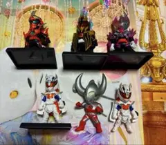 ウルトラマン仮面ライダー ソフビフィギュア 6体セット追加でつけます。おまけつき