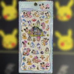 【正規品】プチドロップステッカー ベビーミッキー＆フレンズ