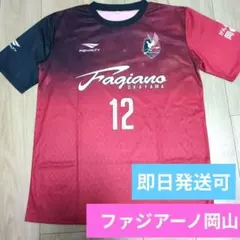 サッカー　ファジアーノ　岡山　応援　Tシャツ　背番号12 　PENALTY　０