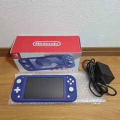 Nintendo Switch Lite 青 本体 箱・イブゴーストエネミーズ - メルカリ