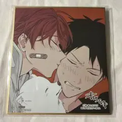 ギヴン展 入場特典 ミニ色紙 立夏 真冬