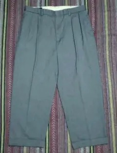 【美品】ポロラルフローレン スラックス ワイドシルエット ツータック