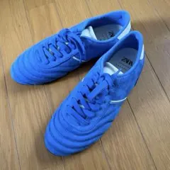 未使用⭐︎ZARA⭐︎スエード調 スニーカー ブルー 24.6cmのサムネイル