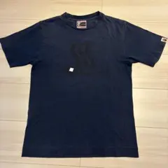 A BATHING APE ネイビー XSサイズ　スチャダラパーツアーTシャツ