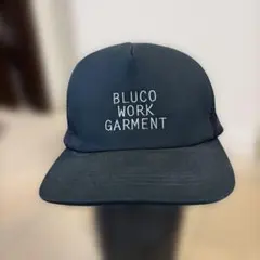 BLUCO ネイビー キャップ メッシュサイド