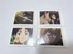 進撃の巨人 ぱしゃこれ ミカサ アルミン エレン カード フォトカ