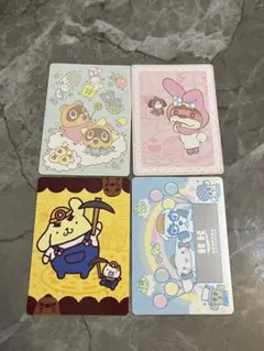 あつ森　amiiboカード　サンリオコラボシール