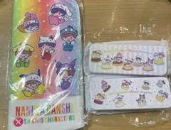 なにわ男子 ローソン サンリオコラボ マルチポーチとハイチュウ缶セット