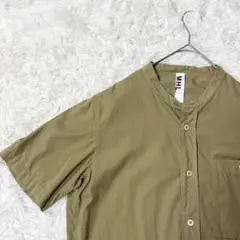 MHL. バンドカラーシャツ マーガレットハウエル ベージュ 綿 Lのサムネイル