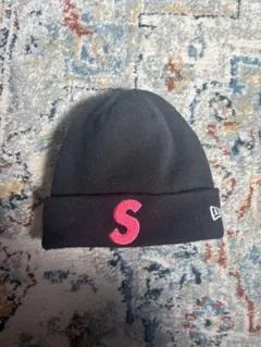 達*彦様 シュプリーム　Sロゴ　ピンク　ニット帽