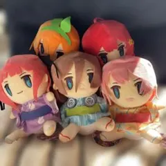 新品タグ付き　五等分の花嫁　浴衣キャラクター5個セット