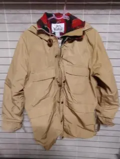 WOOL RICH ブラウン マウンテンパーカー　古着　訳あり ８０s