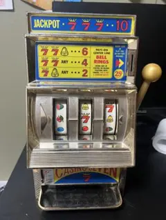 WACO スロット　ゲームレトロアンティーク 中古 WACO スロットマシン カジノゴールド ジャックポット