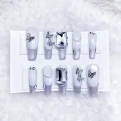 【処分価格】ネイルチップ ギャル 地雷系 量産型 平成女児 ゴテゴテ