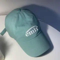emis キャップ　ミントグリーン