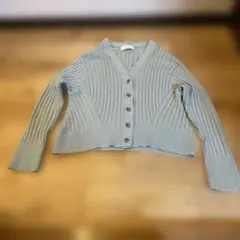 SLOBE IENA リブ編みカーディガン Fサイズ