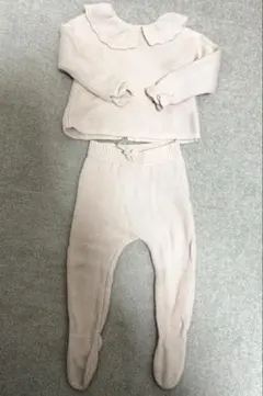 zara ベビー　襟付きニット　上下セットアップ　サイズ60-70(表記68)