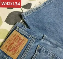 【美品】Levi's 517 ビッグサイズ W42 L34　リーバイス