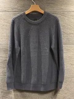 BATONER SIGNATURE CREW NECK ブルーグレー　サイズ1