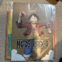 ONE PIECE ルフィ A4クリアファイル MOS BURGER