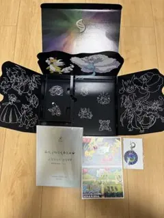 匿名配送！ポケモンZ A の空箱とキーホルダーとアートブック※ ソフト付属なし