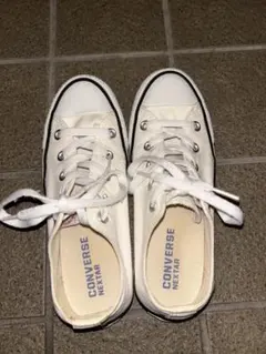 CONVERSE ホワイト 23センチ